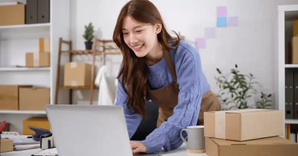 Amazon SEO for sellers managing product listings, fulfillment workflow, and sales performance from a home ecommerce workspace